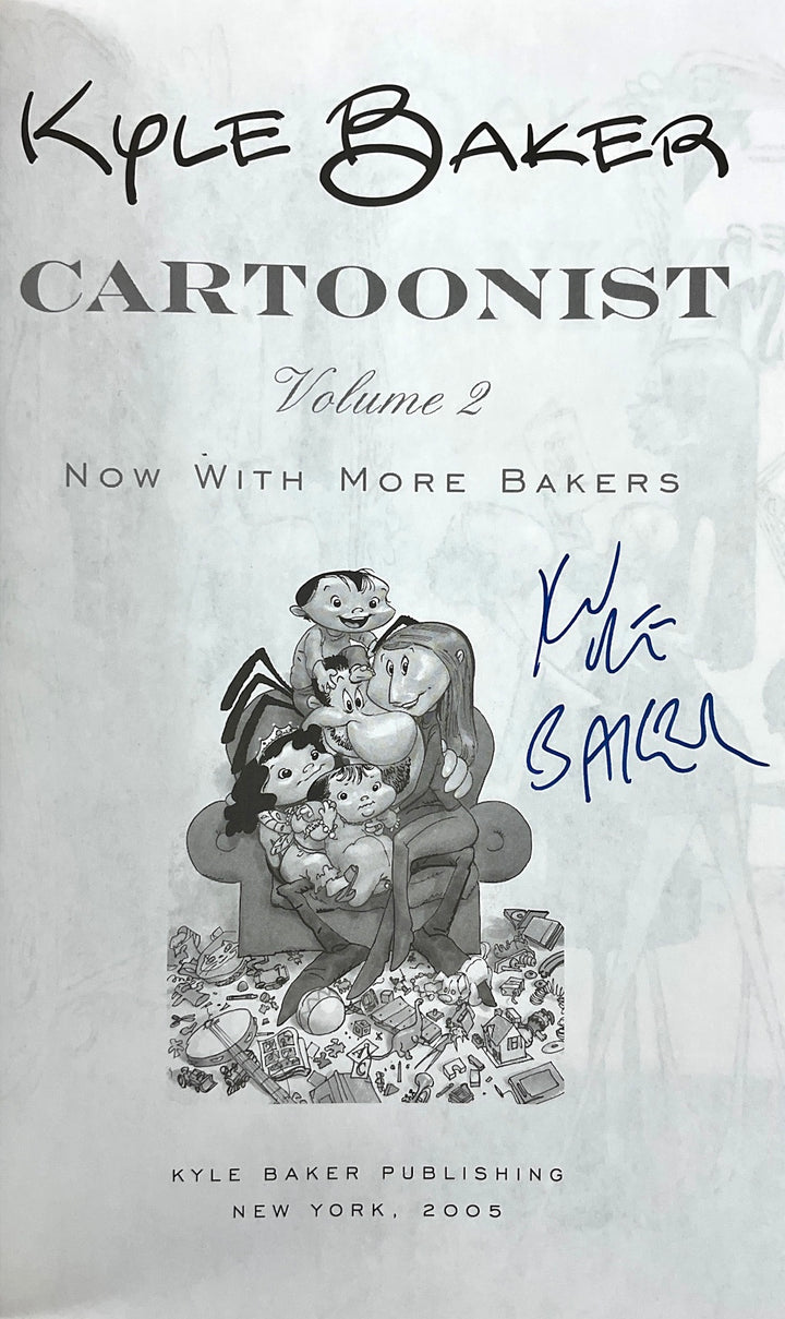 Kyle Baker Cartoonist, Vol. 2 - Signed