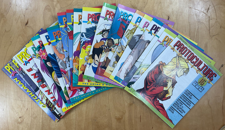 Protoculture Addicts - The anime & Manga Magazine - 19 Issue Lot