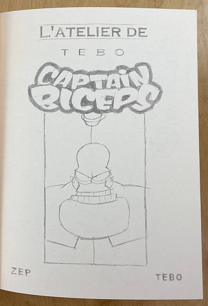 L'Atelier de Tebo: Captain Biceps - Signed & Numbered