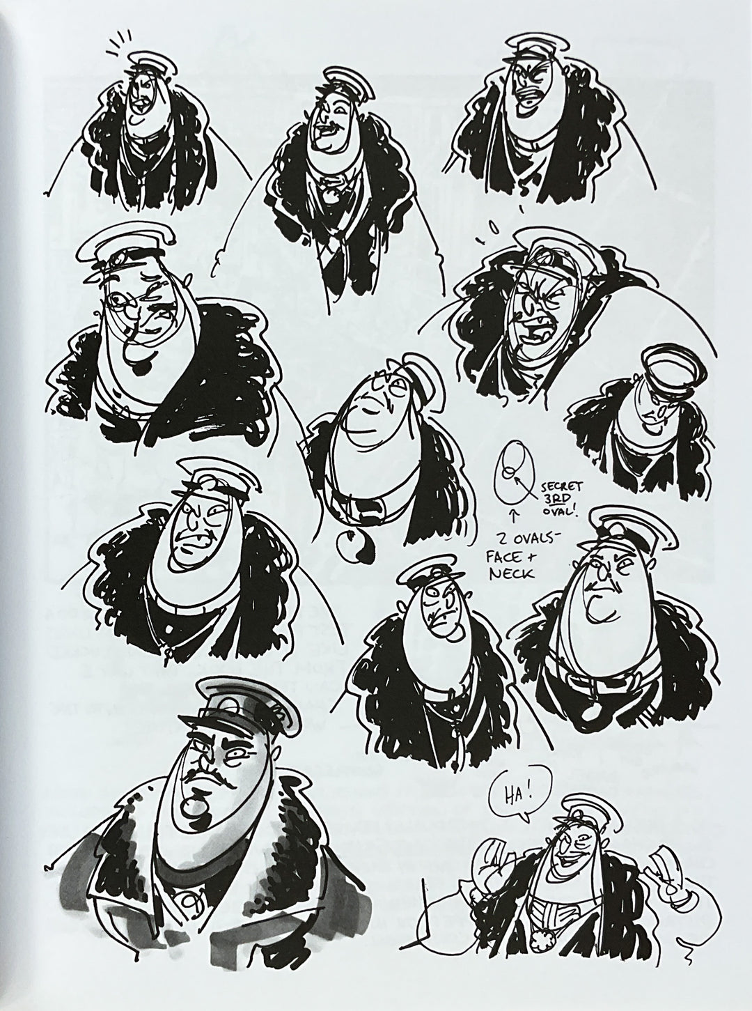 Chris Schweizer Sketchbooks - Signed with a Color Drawing