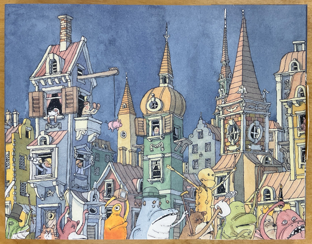 The Second in Line - From the Sketchbooks of Mattias Adolfsson (2013) First Edition - Signed with a Drawing