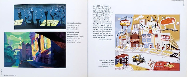 The Art of Monsters, Inc. - First Printing