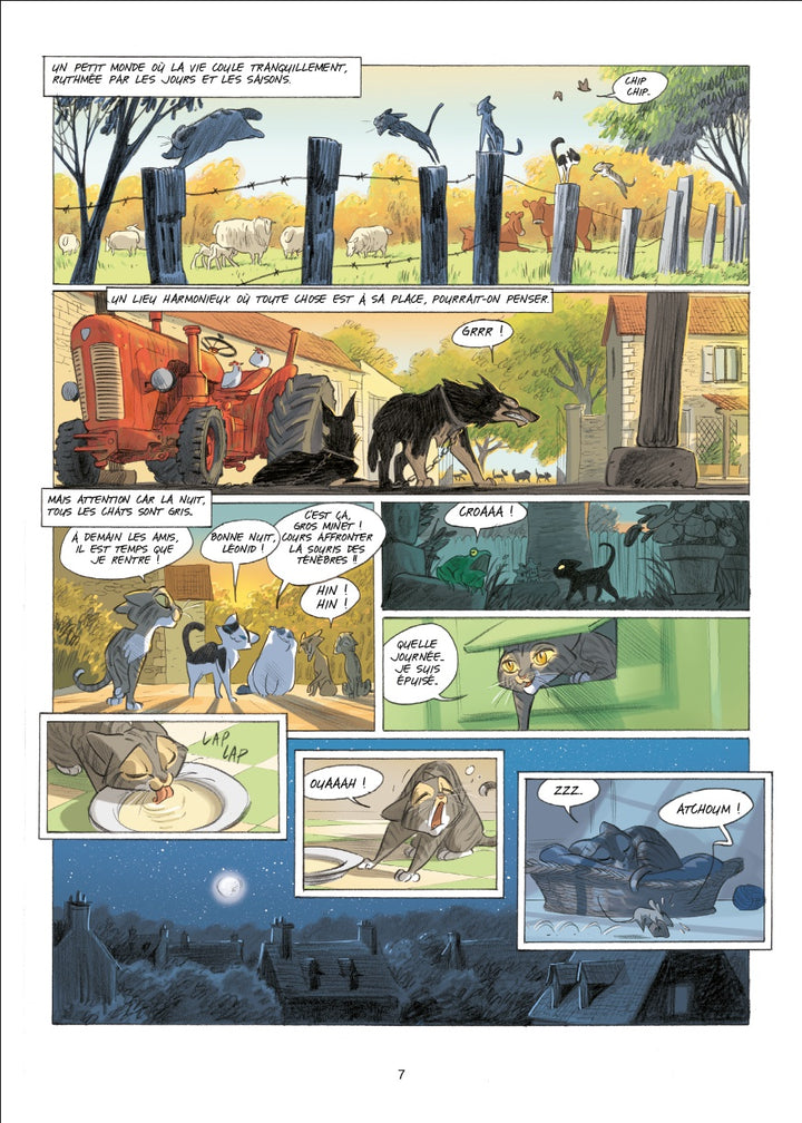 Leonid, les aventures d'un chat, Tome 1 - Les Deux Albinos