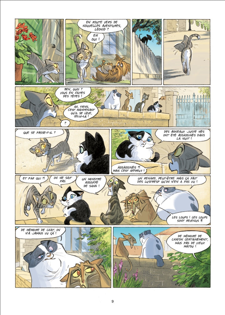 Leonid, les aventures d'un chat, Tome 1 - Les Deux Albinos