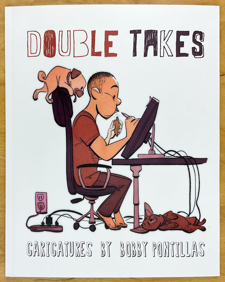 Double Takes: Caricatures by Bobby Pontillas - Inscribed by the Artist