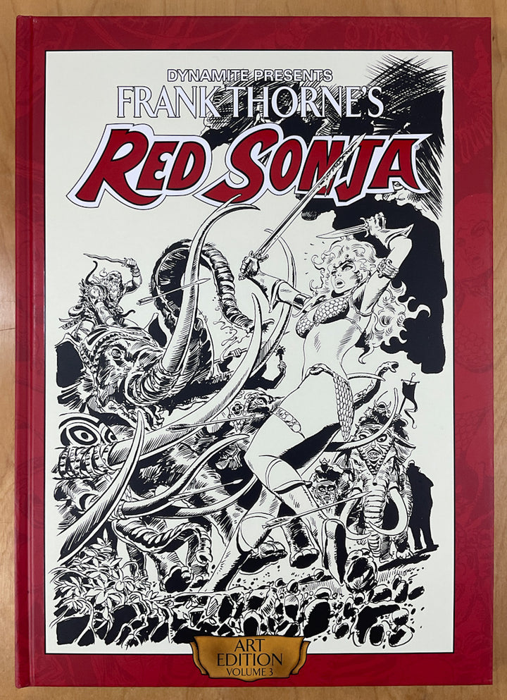 Frank Thorne's Red Sonja Art Edition Vol. 3 - Signed & Numbered Edition