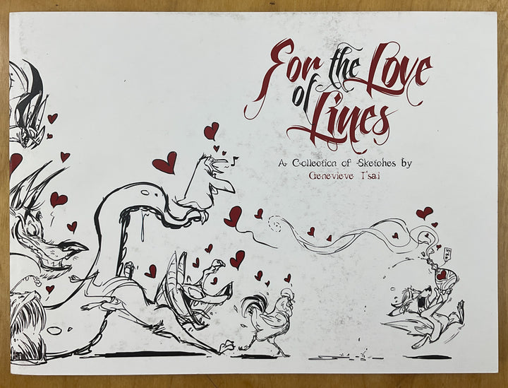 For the Love of Lines - Inscribed