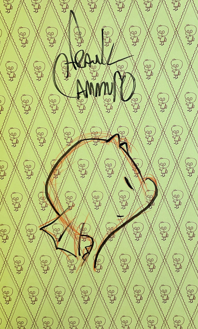 The Fire-Breathing Duckling - Signed with a drawing