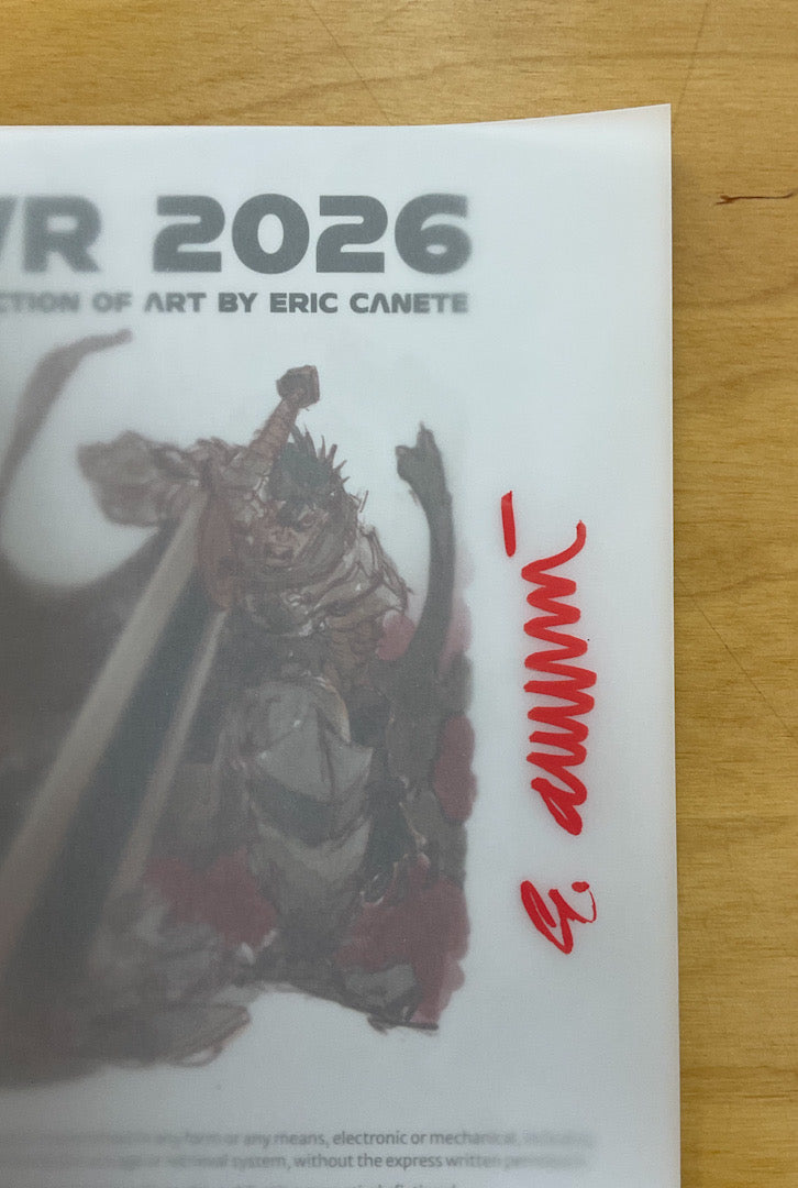 CVR 2026: A Collection of Art by Eric Canete - Signed & Numbered