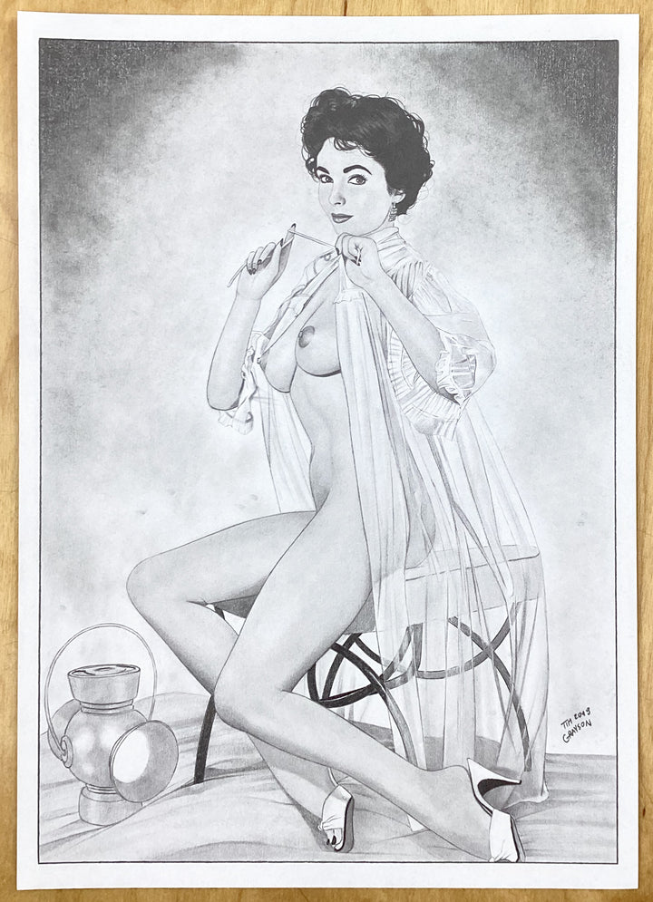 Bettie Page as Mary Marvel