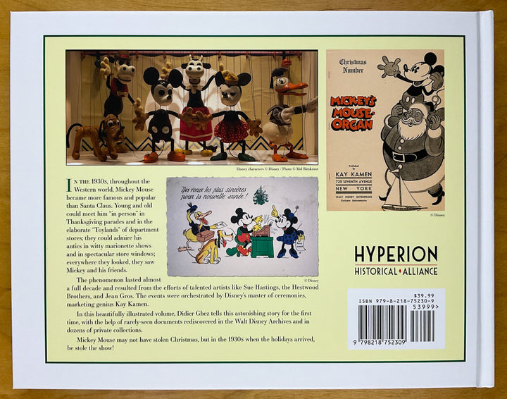 Mickey Mouse in the 1930s - The Christmas Season (Hyperion Historical Alliance Academic Monograph Series, Vol. 4) - Pre-Order
