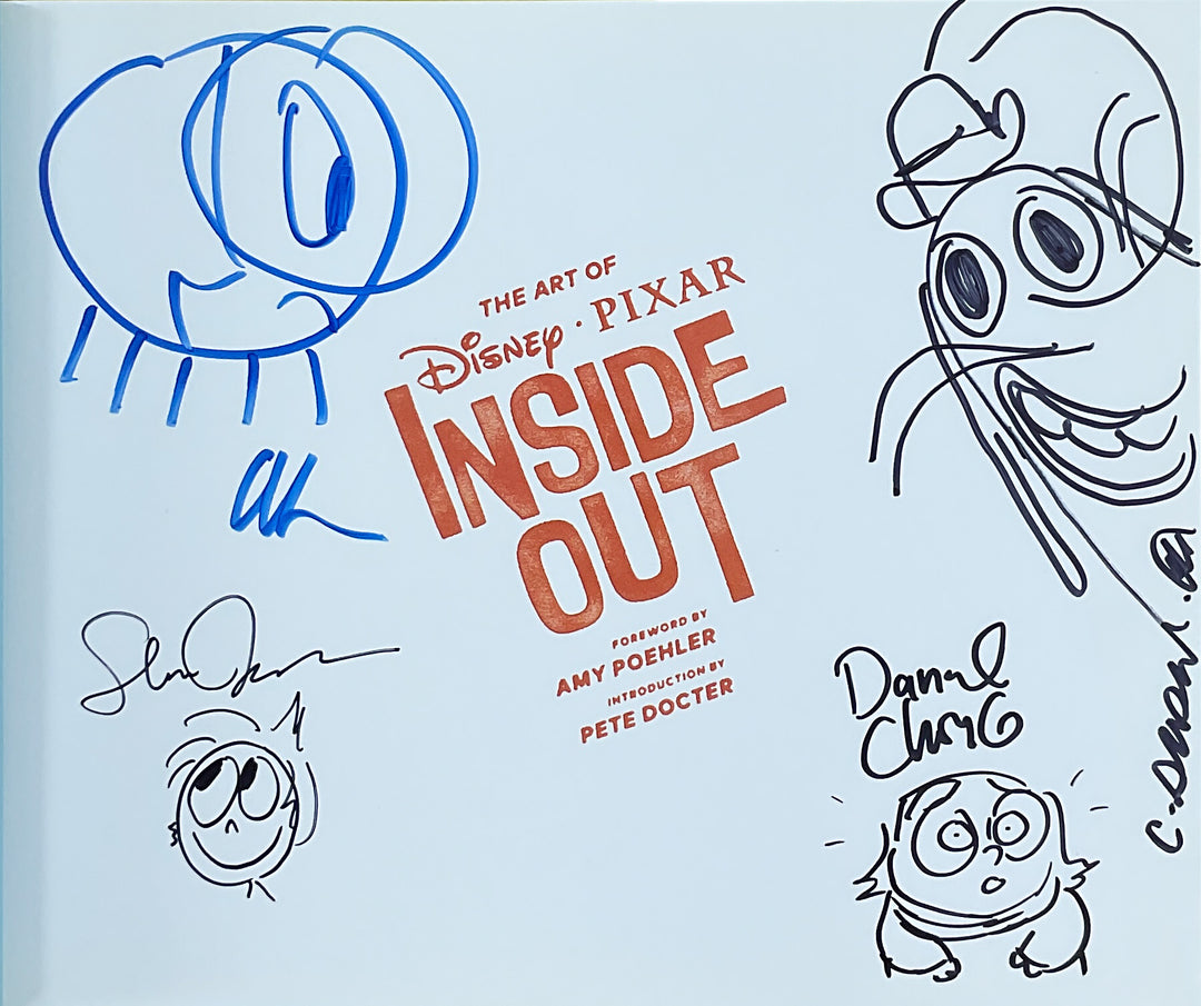 The Art of Inside Out - First Printing Signed by Four Artists with Drawings