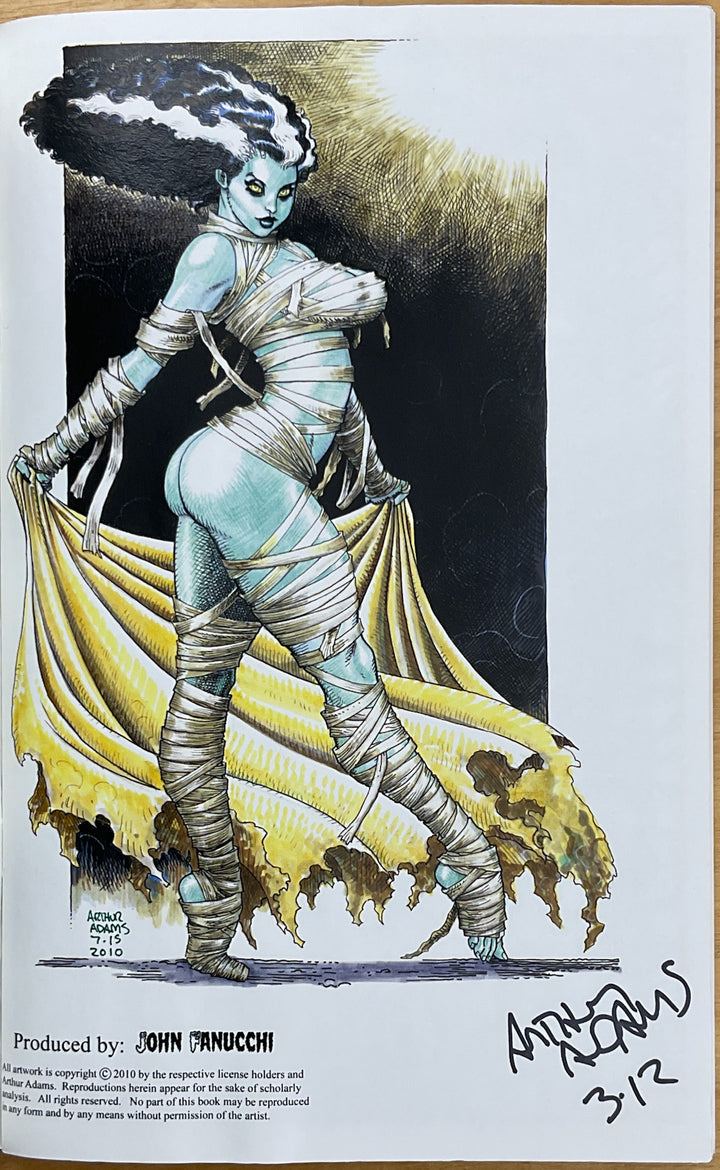 Arthur Adams Pocket Sketchbook One - Signed
