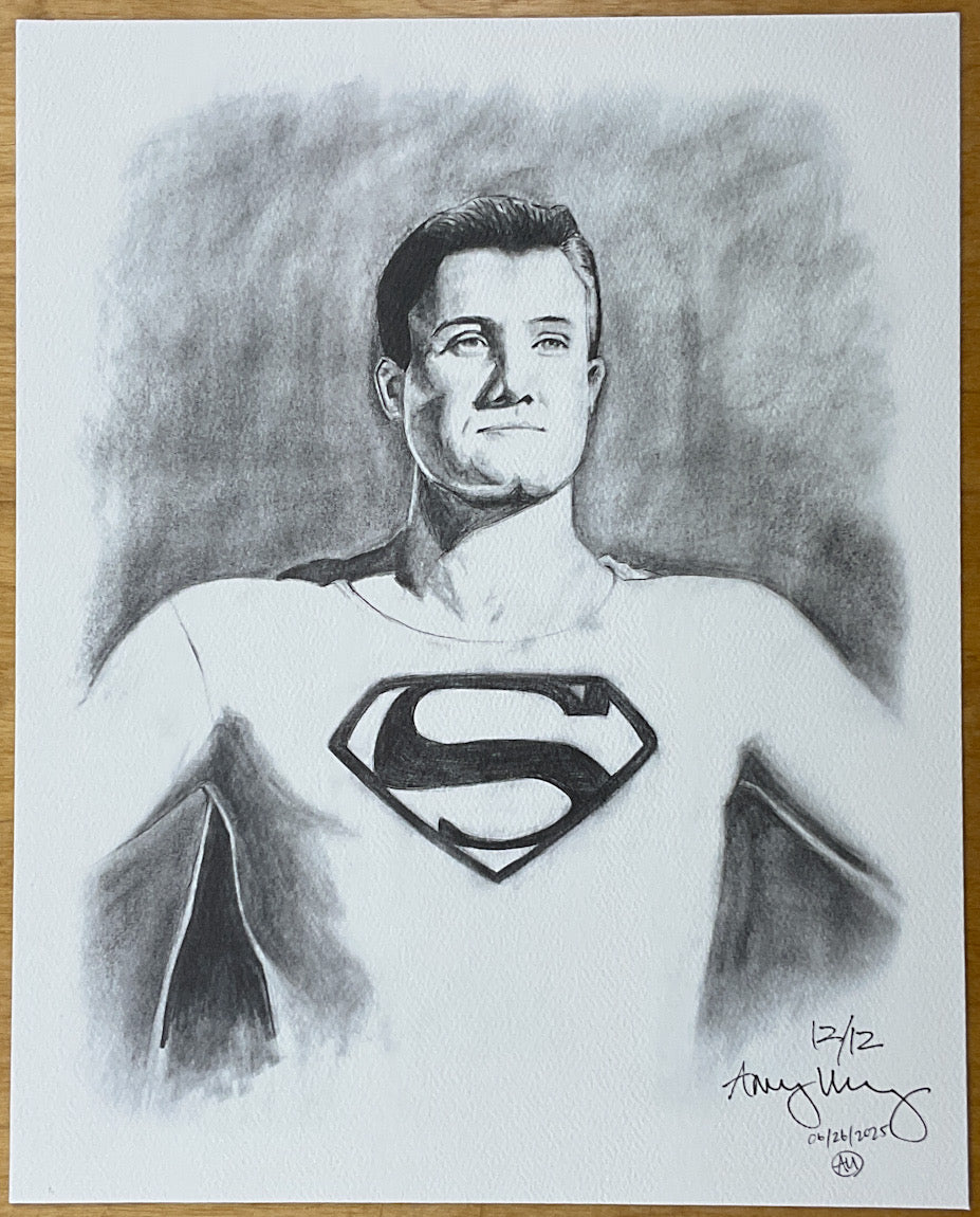 George Reeves Superman Print - Signed & Numbered
