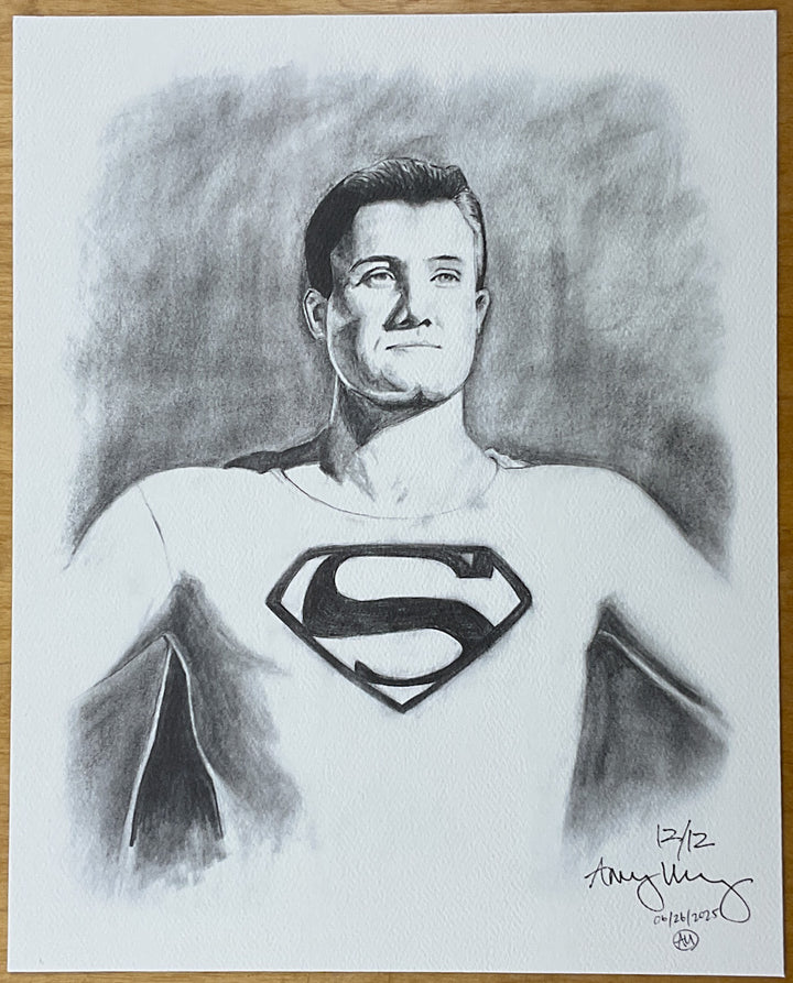 George Reeves Superman Print - Signed & Numbered
