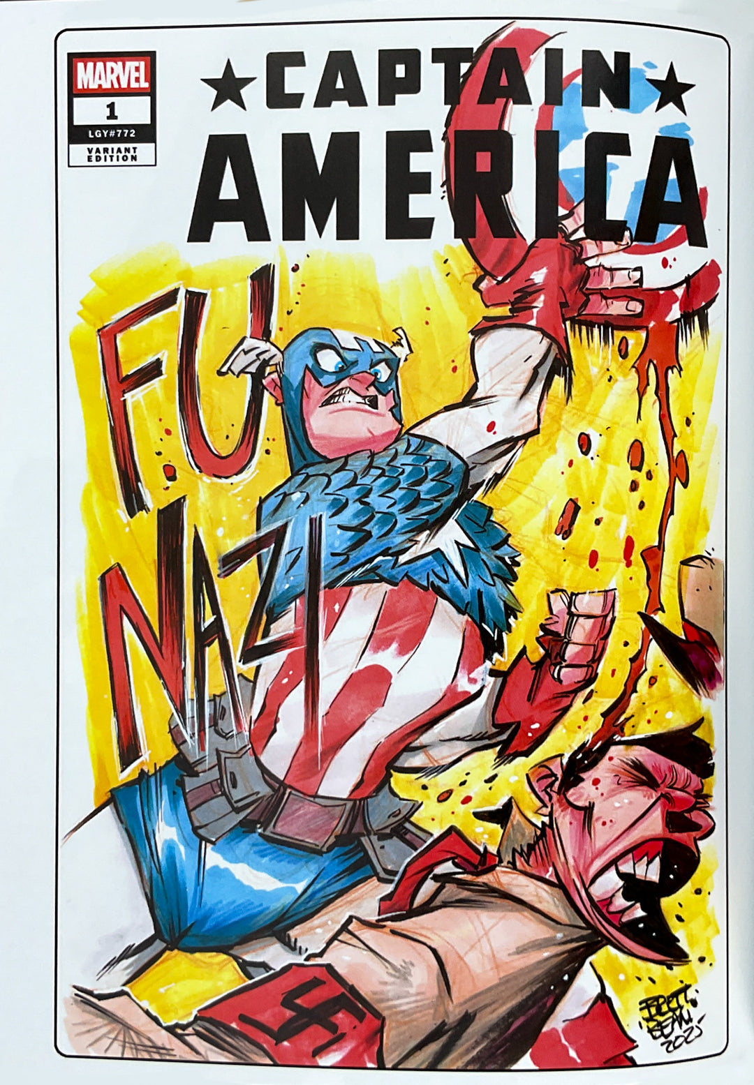 Shooting Blanks: Commissions and Sketches - Signed