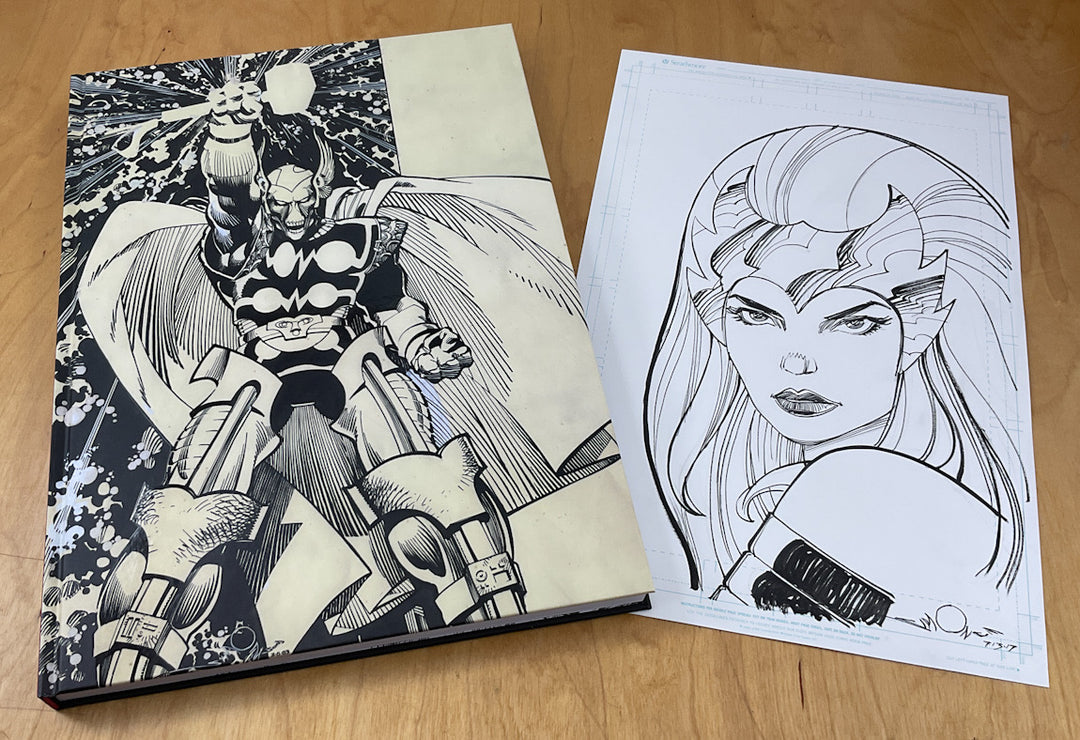 Walter Simonson's The Mighty Thor The Return of Beta Ray Bill Artist's Edition - "An Evening with Walter Simonson" Edition with Original Art