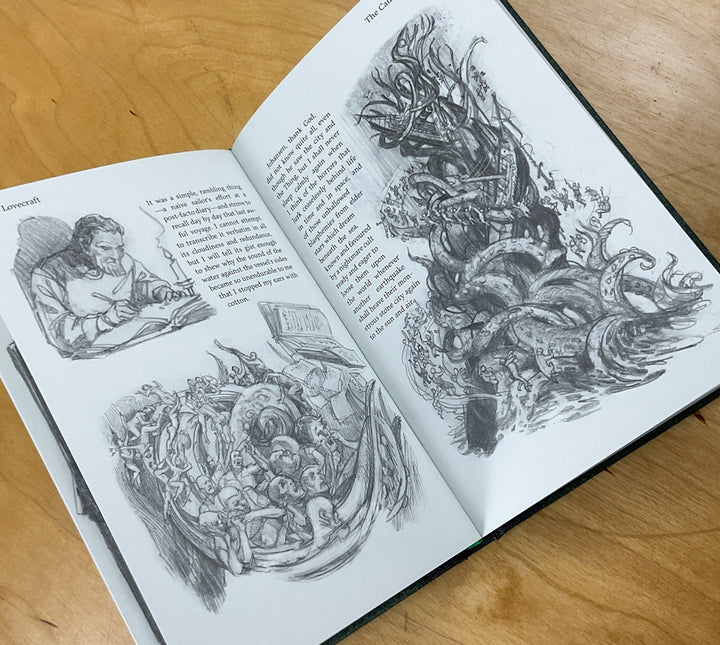 The Illustrated Call of Cthulhu Sketchbook Edition - Signed