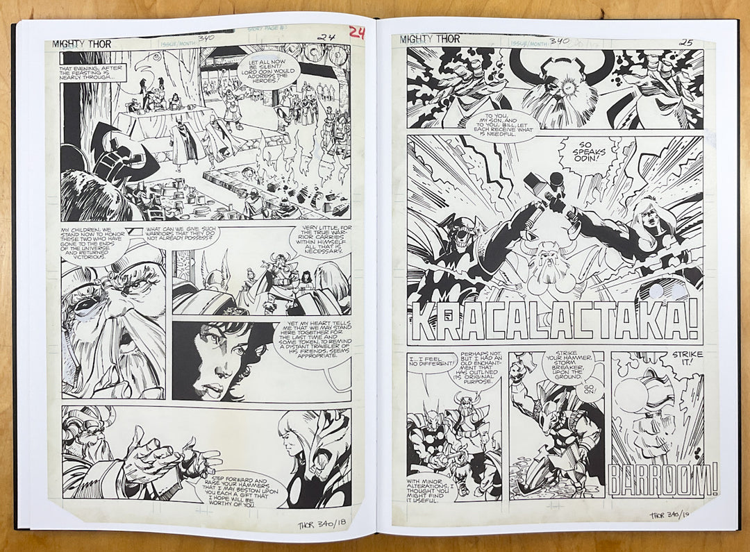 Walter Simonson's The Mighty Thor Artist's Edition Remarqued Edition (Sketch Cover)
