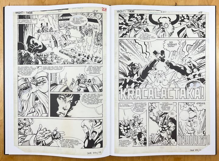 Walter Simonson's The Mighty Thor Artist's Edition Remarqued Edition (Sketch Cover)
