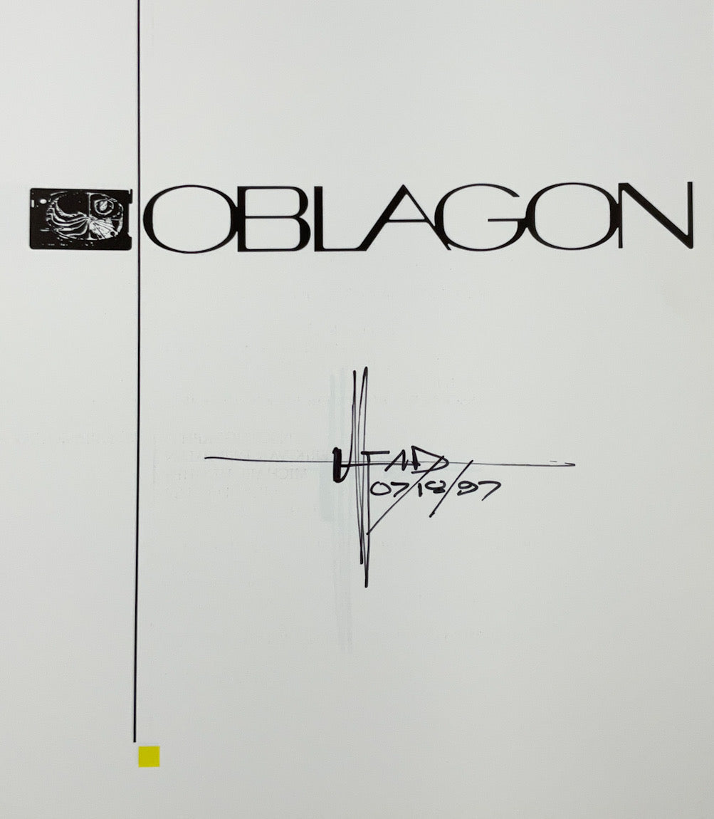 Oblagon: Concepts of Syd Mead (1997) Signed by the artist – Stuart