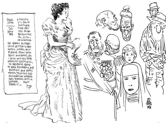 Dear John: The Alex Toth Doodle Book
