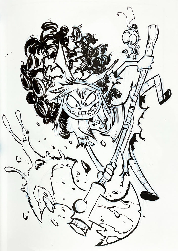 Shooting Blanks: Commissions and Sketches - Signed