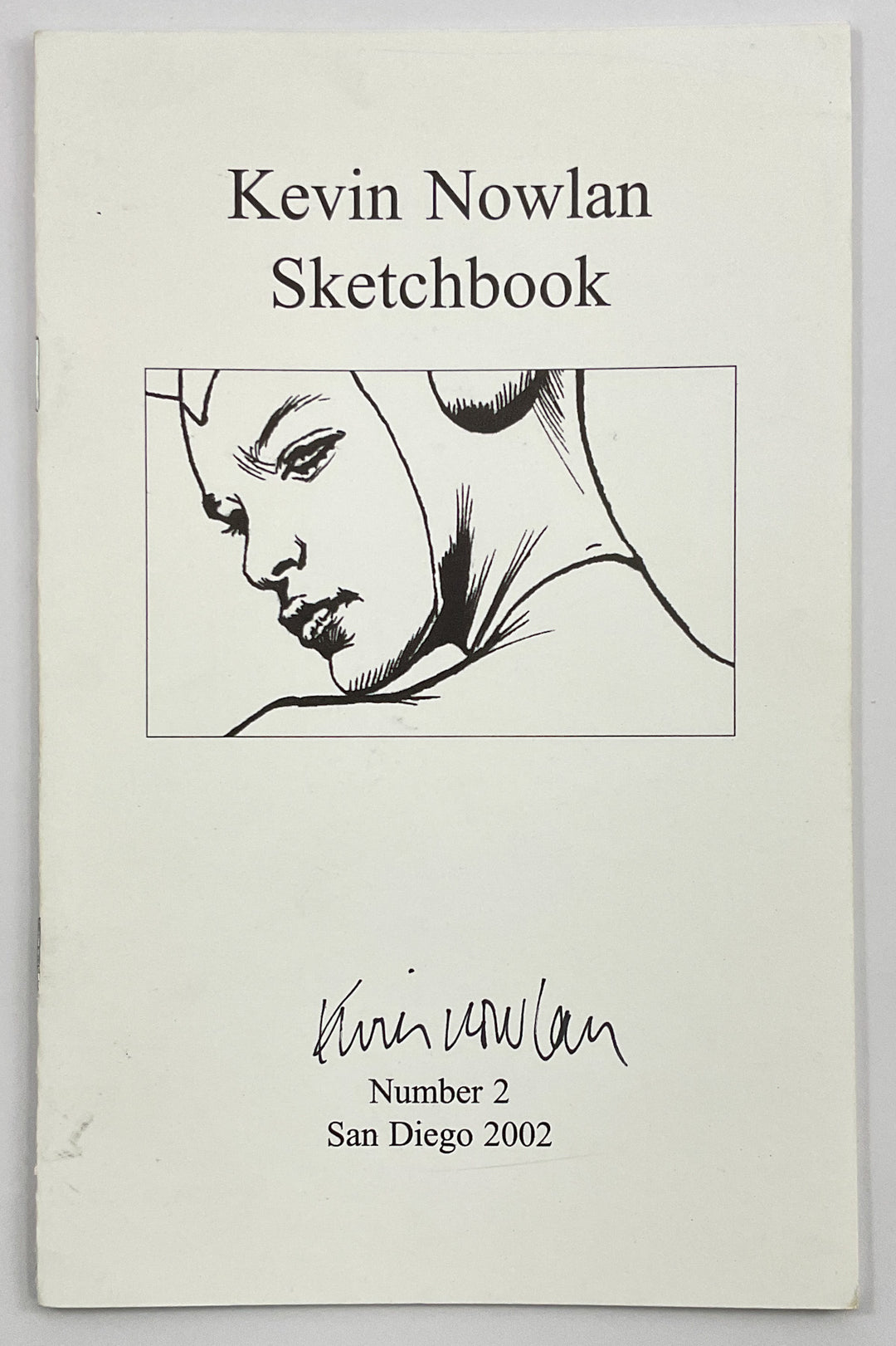 Kevin Nowlan Sketchbook 2 - Signed