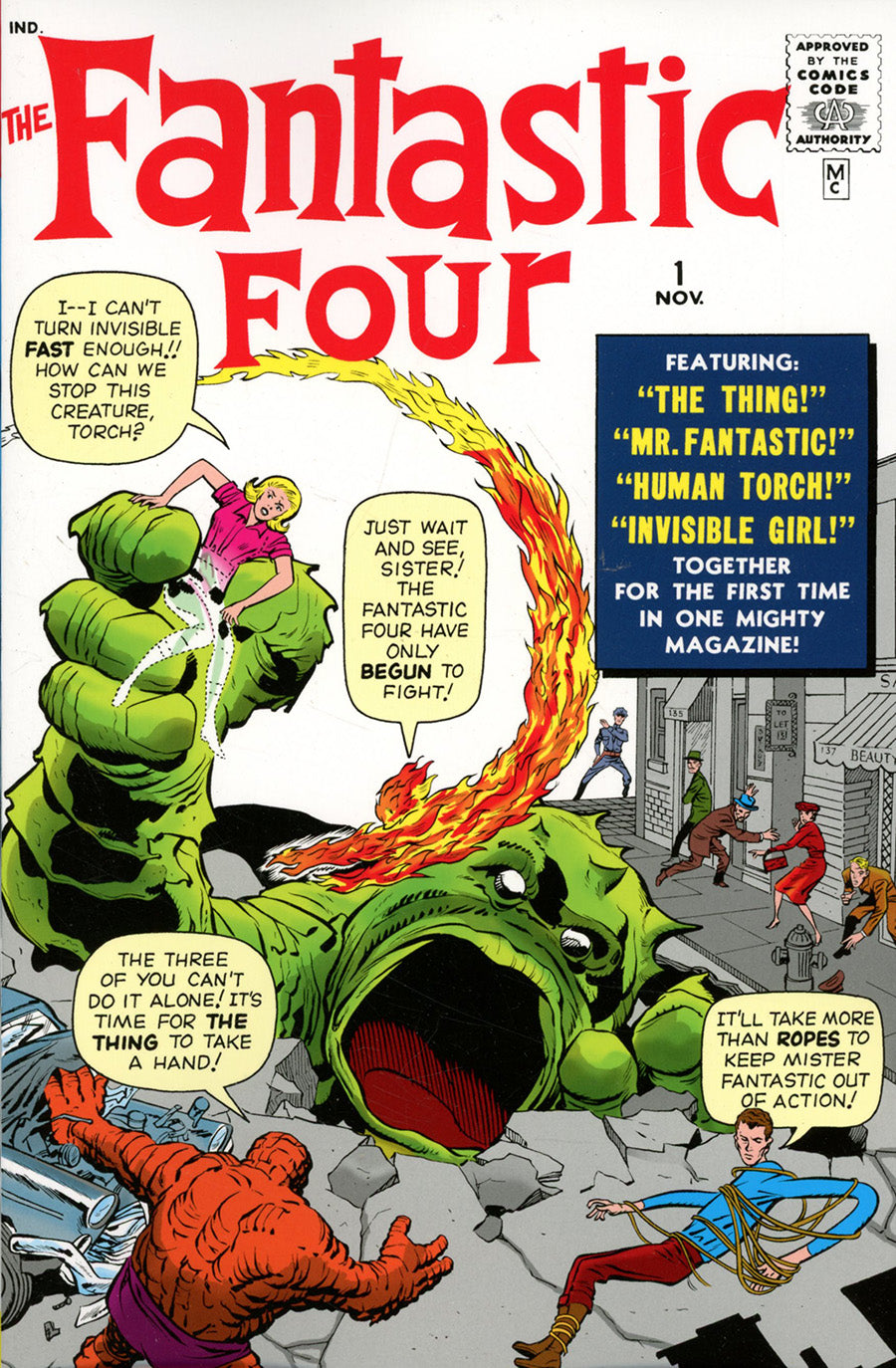 Mighty Marvel Masterworks: The Fantastic Four Vol. 1 - The World's Greatest Heroes - Variant Classic Cover