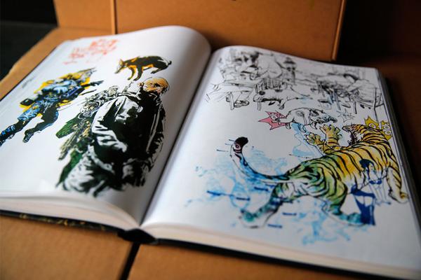 Kim Jung-Gi 2016 Sketchbook Collection
