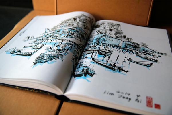 Kim Jung-Gi 2016 Sketchbook Collection