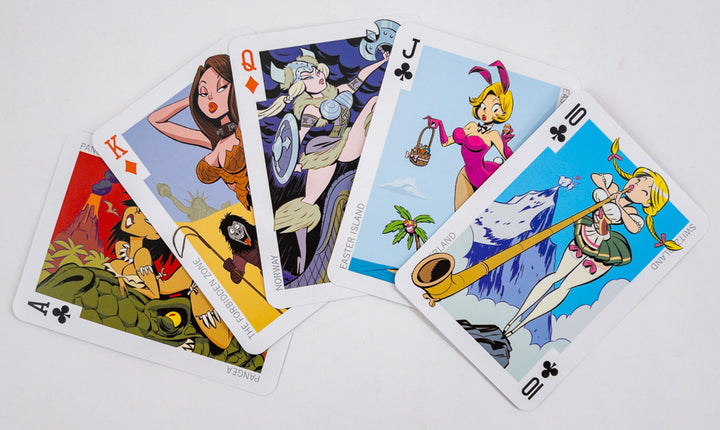54 Intercontinental Cuties - Playing Cards