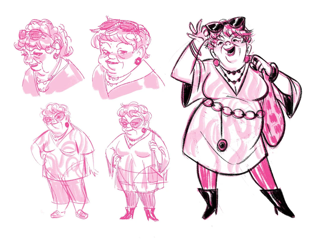 Asterism: Art & Sketches by Gina Nguyen - Signed with a Drawing