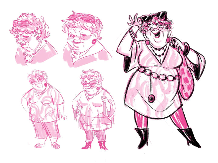 Asterism: Art & Sketches by Gina Nguyen - Signed with a Drawing