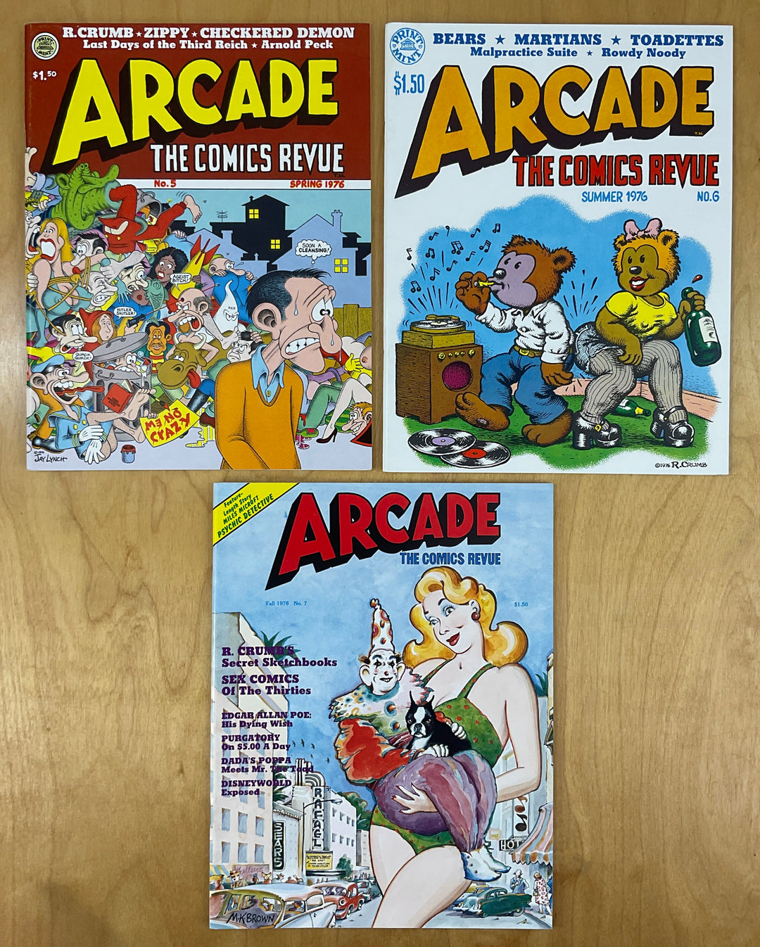 Arcade, The Comics Revue #1-7 - Complete Run