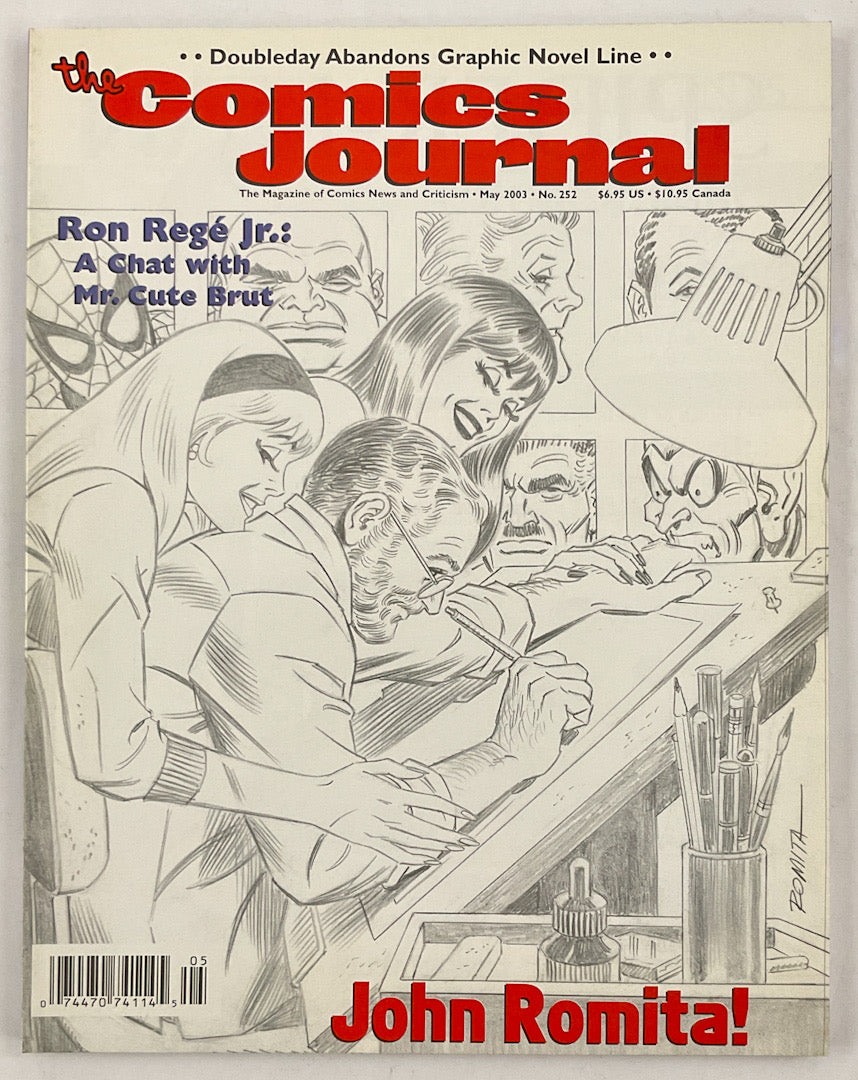 The Comics Journal #252 - John Romita Sr. Interview