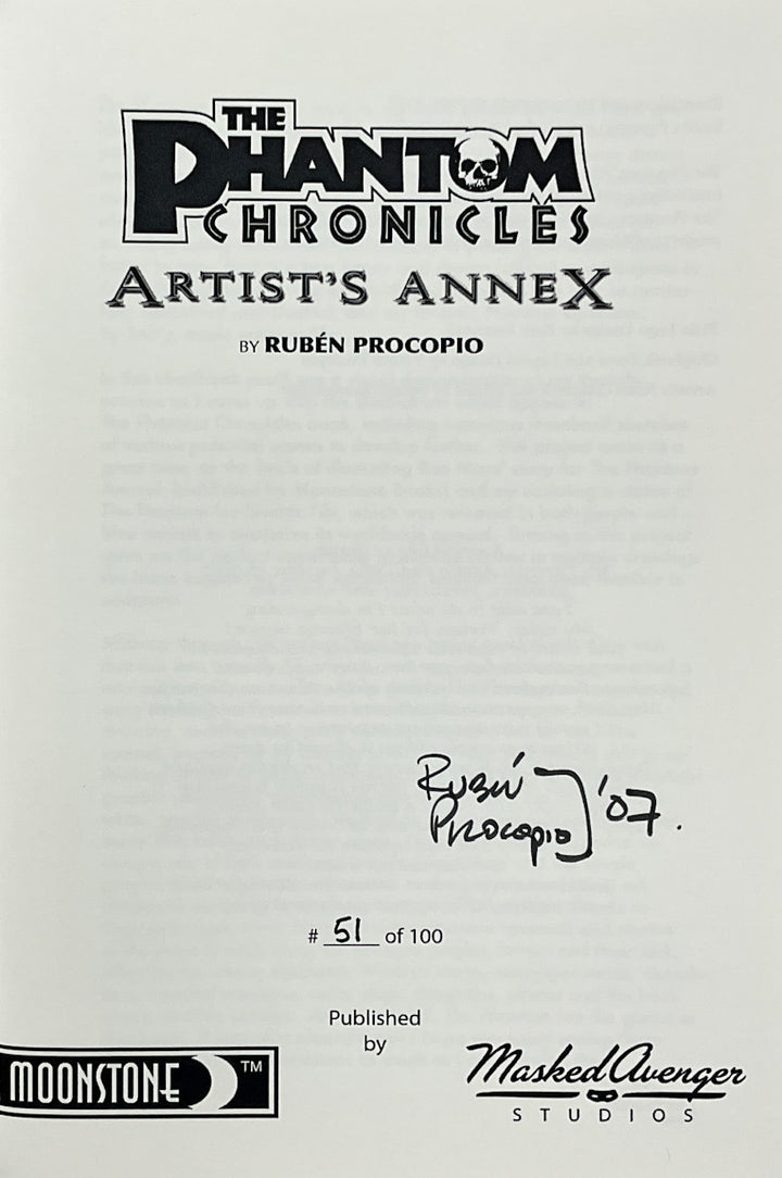 The Phantom Chronicles: Artist's Annex