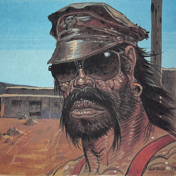 Signed & Numbered Exlibris: "Dust Rider"