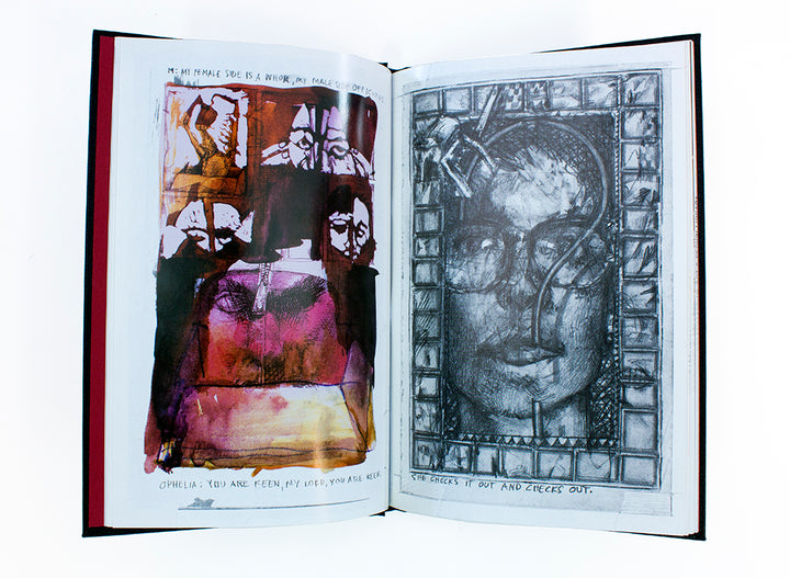 The Marat/Sade Journals - Inscribed with a drawing