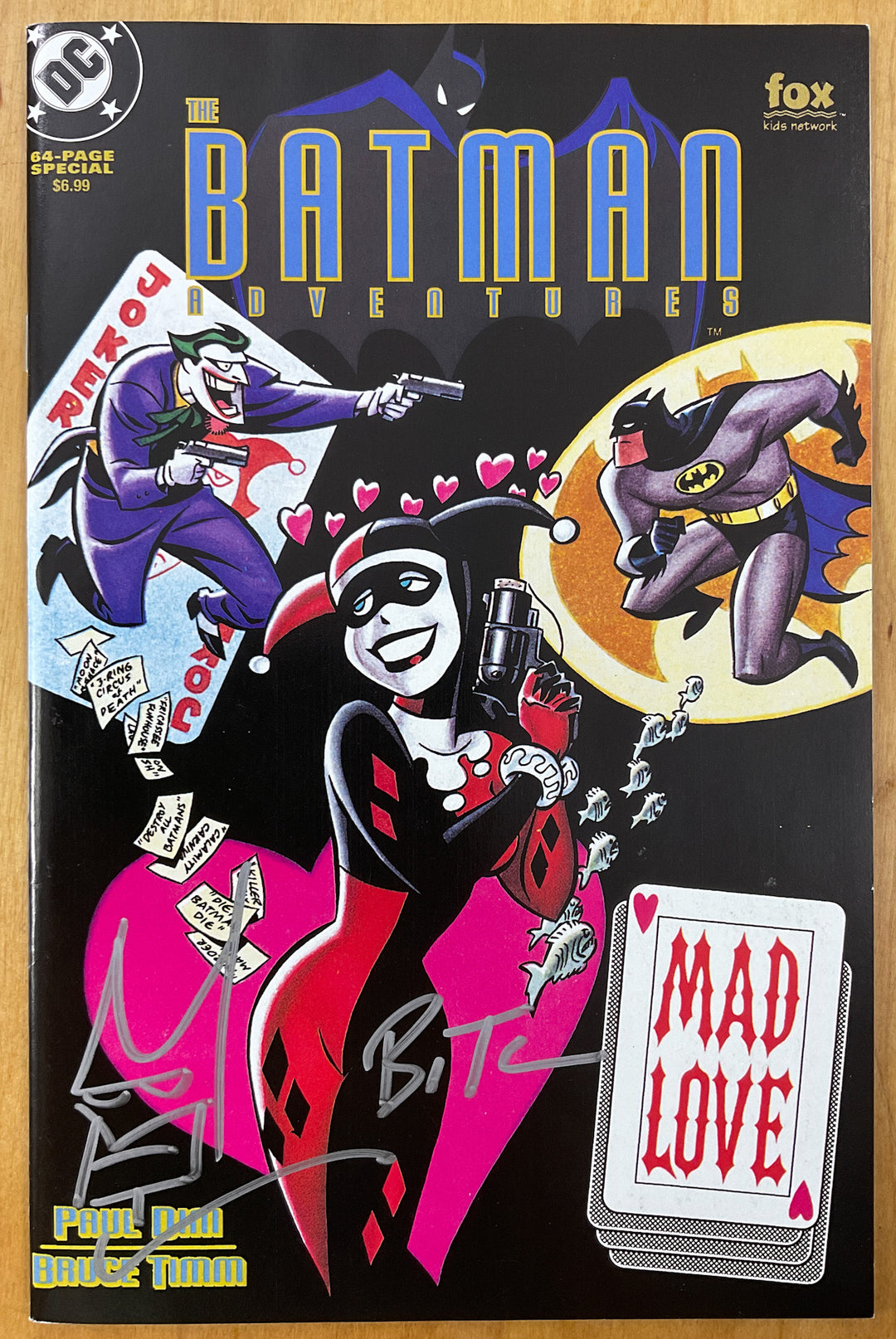 The Batman Adventures: Mad Love Special Facsimile Edition - Signed & Remarqued Twice