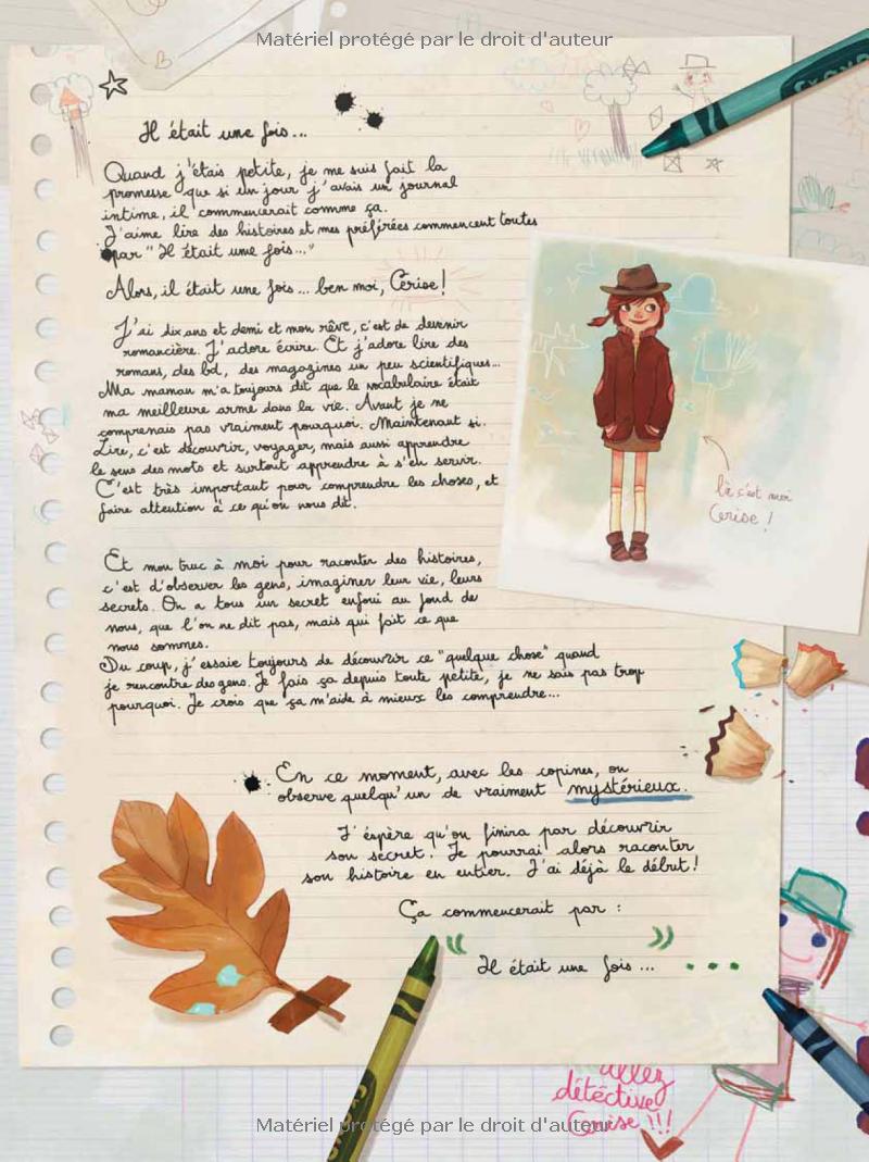 Les Carnets de Cerise, Tome 1: Le Zoo Petrifie