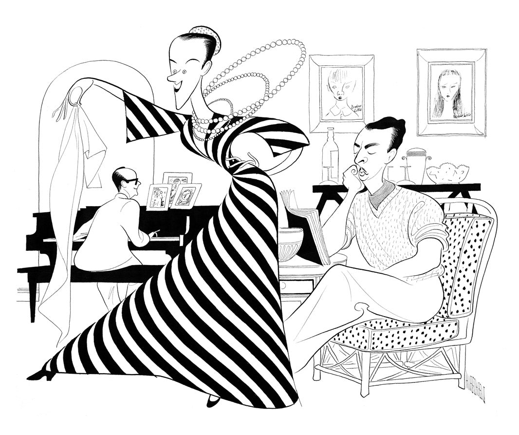 Rehearsing An Evening with Bea Lillie in her Apartment