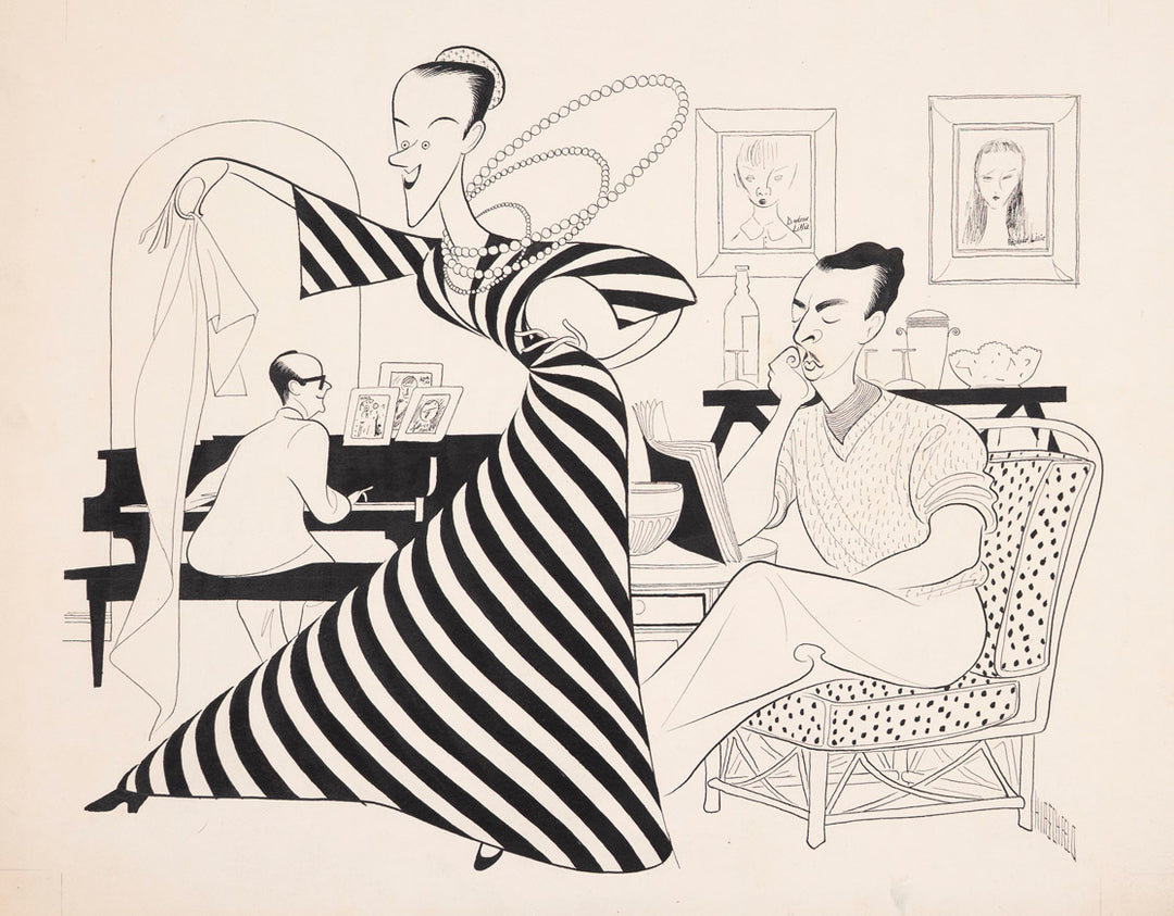 Rehearsing An Evening with Bea Lillie in her Apartment