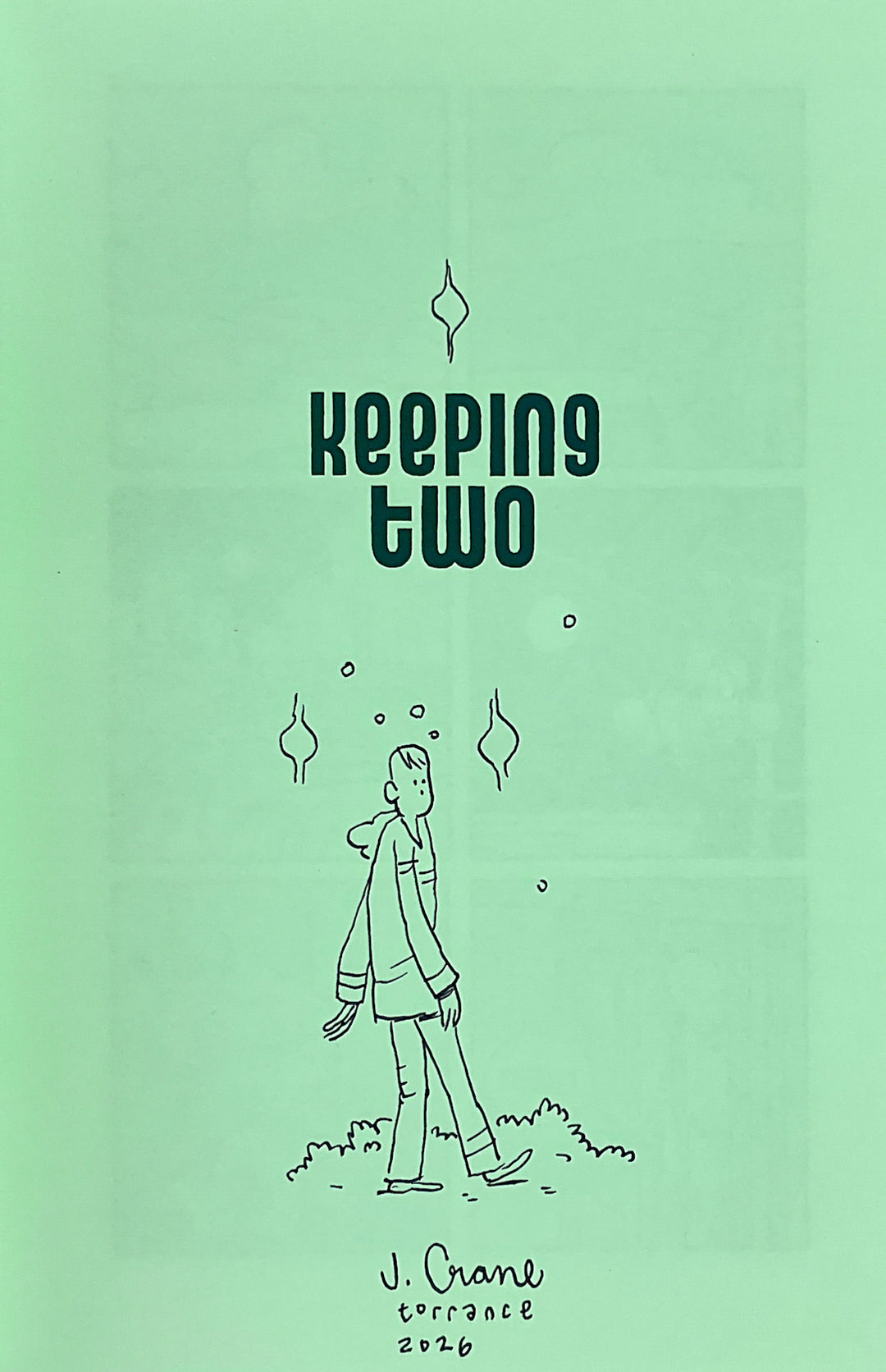 Keeping Two: Part 1 - Signed with a Drawing