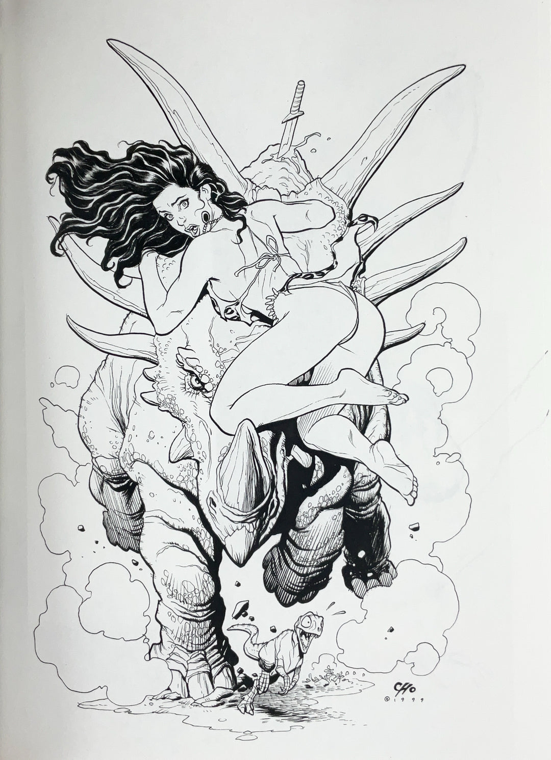 Frank Cho's Sketchbook (2001) Signed & Numbered
