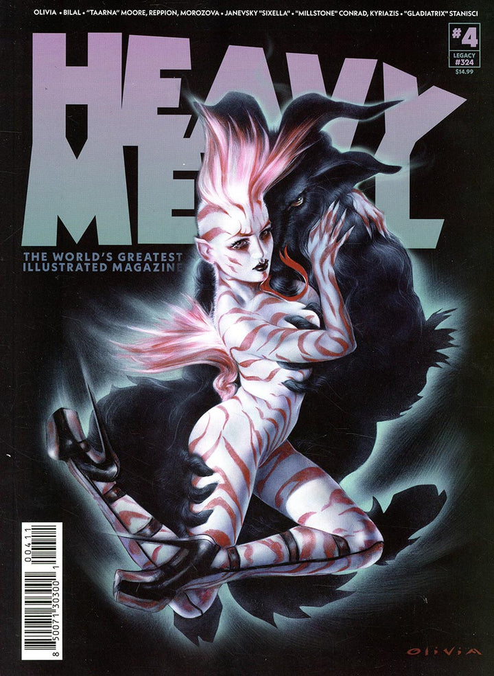 Heavy Metal #4A - Olivia Cover