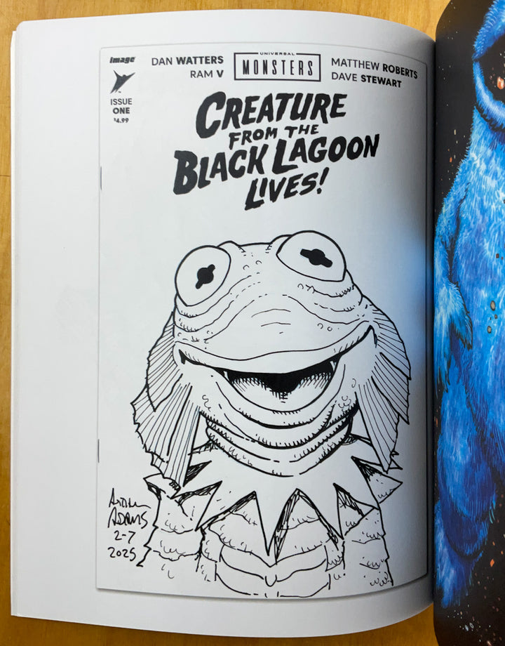 Arthur Adams 2025 Sketchbook - Signed & Numbered Foil Stamped Edition
