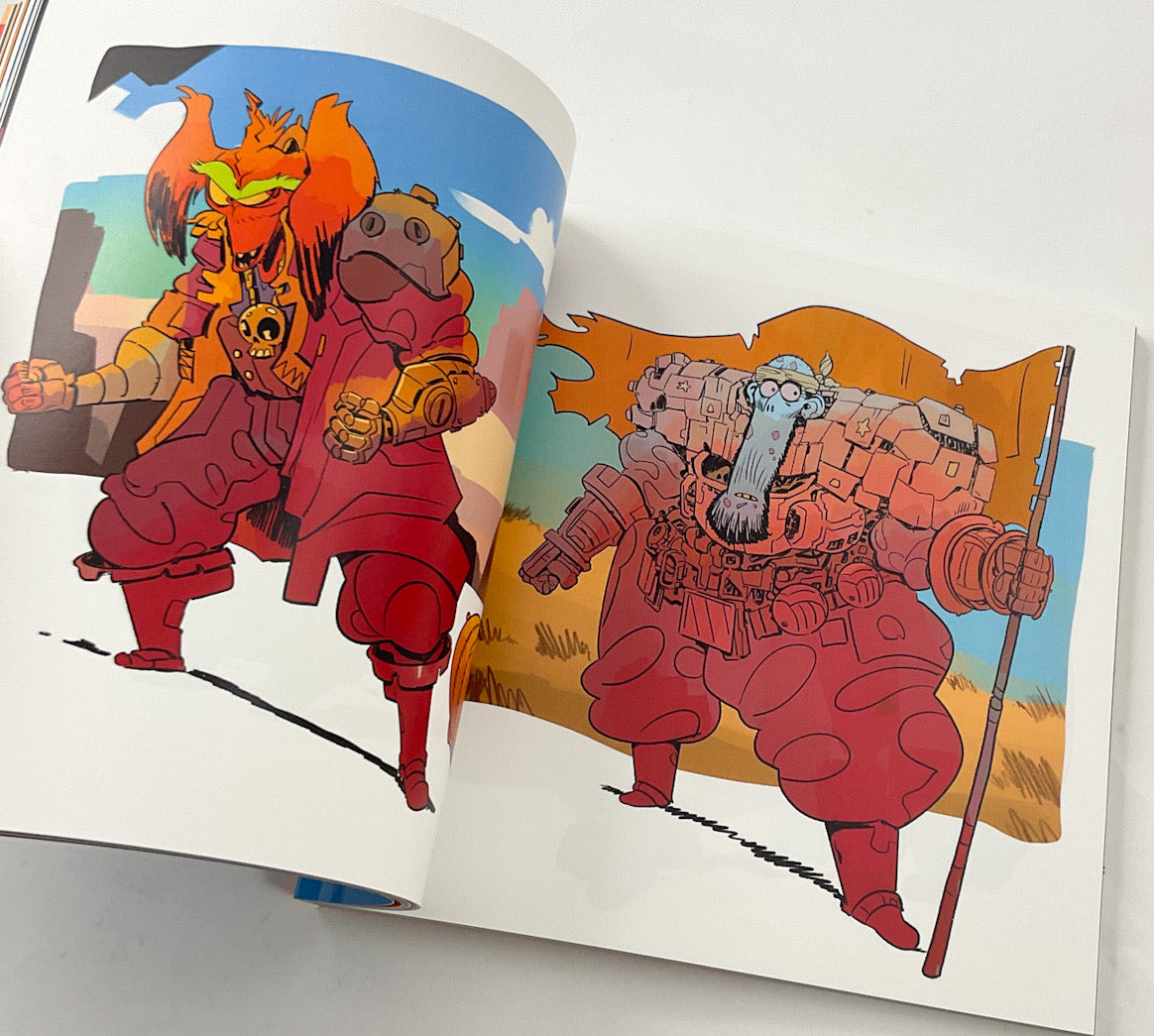 Apes and Lasers: The Art of Ian Higginbotham - Signed – Stuart Ng