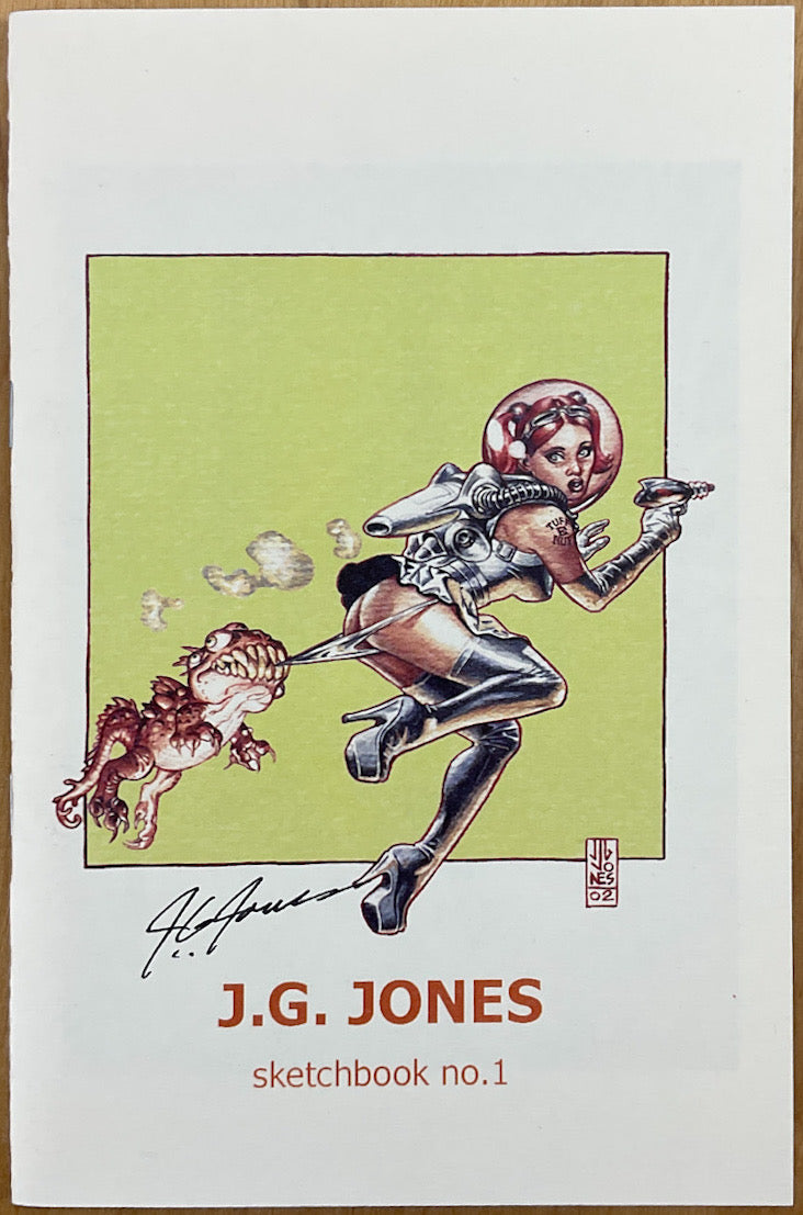 J.G. Jones Sketchbook No. 1 - Signed