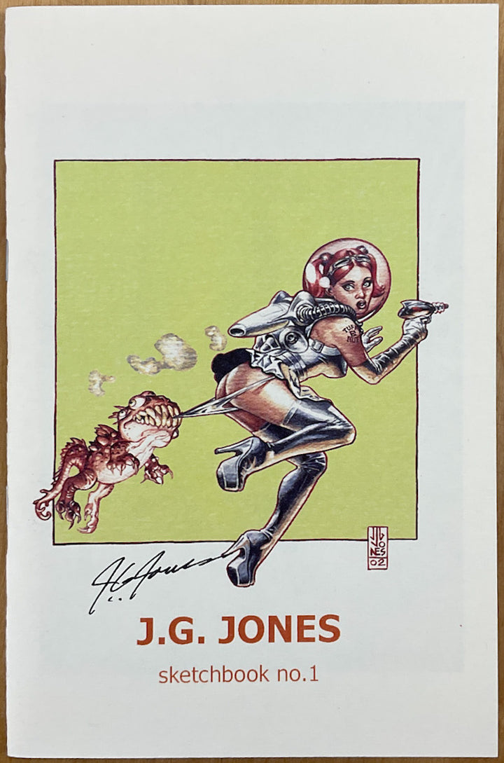 J.G. Jones Sketchbook No. 1 - Signed